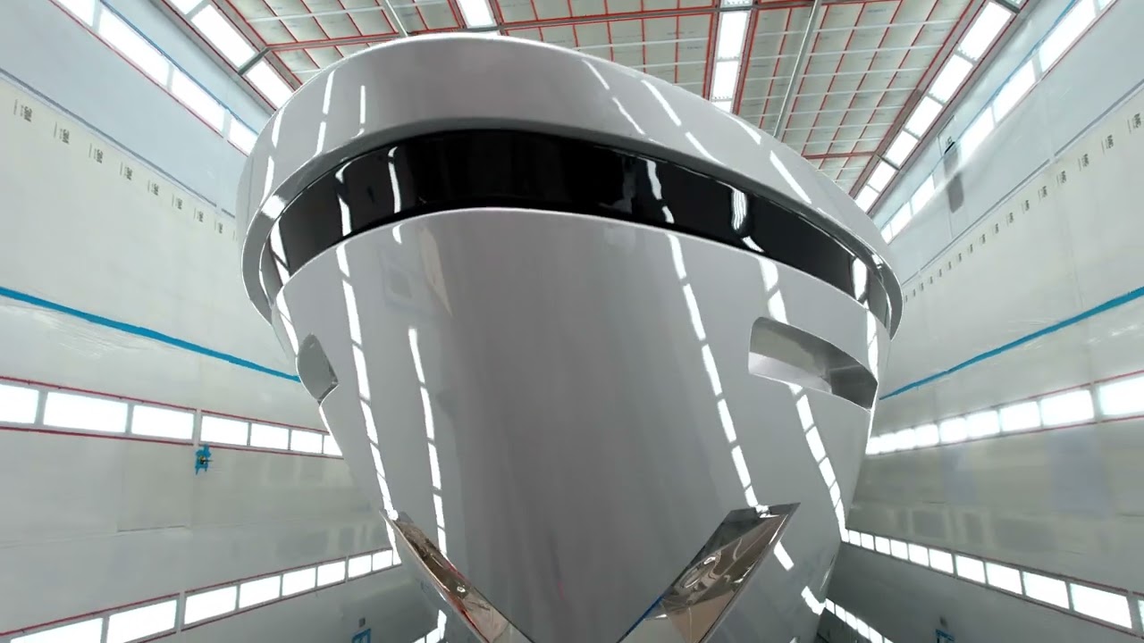 New Riva 130’ Bellissima: the flagship launched for an American owner.