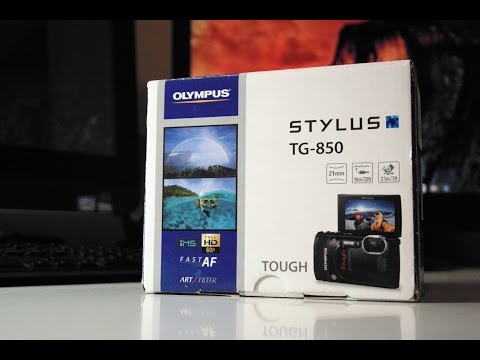 Olympus Stylus Tough TG-850 Unboxing