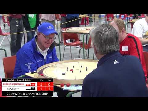 2019 World Crokinole Doubles - Beierling/Beierling v Lea/Smith
