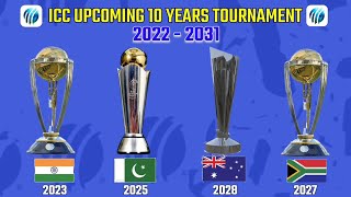 ICC Upcoming World Cup Tournament | Upcoming ICC Tournament Schedule | @Cricket Gravity