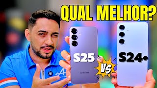 SAMSUNG S24 PLUS vs S25 ✨EU TENHO QUE FALAR QUAL MELHOR ESCOLHA