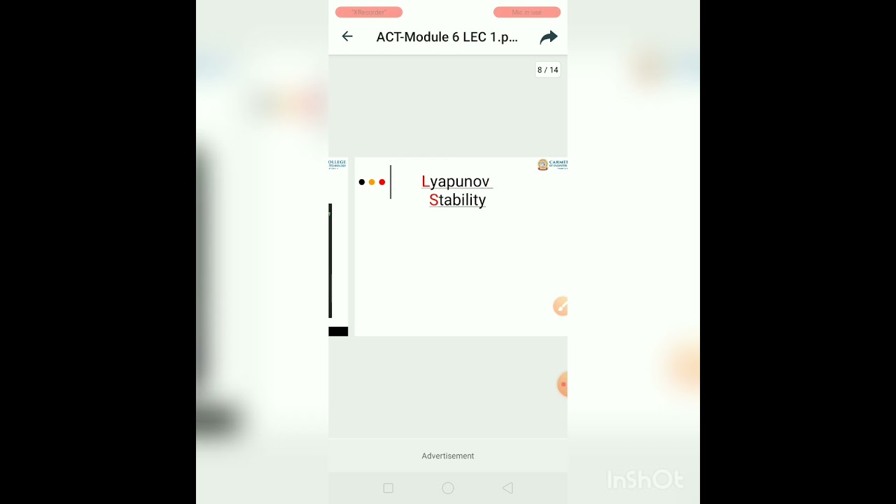 Stability of Nonlinear Systems