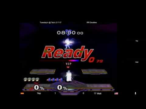 Tuesdays @ Taz's 2/7/17 - Yep (Marth) vs Walt (Falco, Sheik) - Winners Round 2