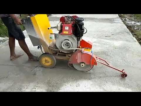Concrete Cutter / Groove Cutter with Deisel Engine #SPARTECH_09555222505_09716500976