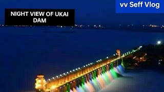 NighT View Of Ukai Dam//#Ukai Dam//#Tapi#Vyara#Guj