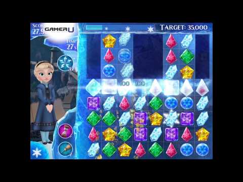 Frozen Free Fall - How to Beat Level 19 (With Commentary)