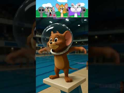 Sprunki Tom And Jerry - Olympic diving competition !! 🌊🌊