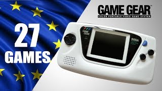 The Game Gear Project - All 27 European Exclusive GG Games - Every Game