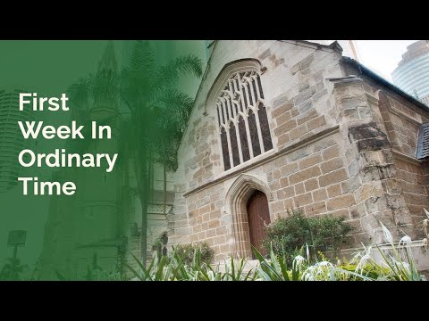 2026.01.12 - 8.00am Mass for Monday of the First Week in Ordinary Time