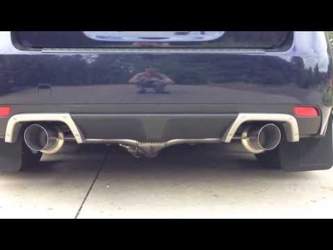 2008 + WRX & STi hatch Invidia dual n1 cat back exhaust