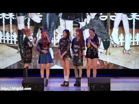 [직캠] 140317 포미닛4MINUTE - Talk (HR) [오픈쇼케이스] by drighk
