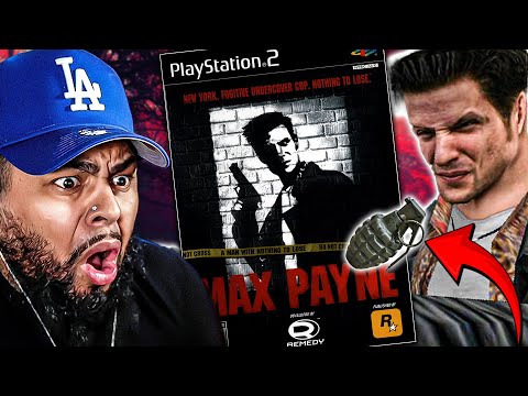 I Almost Rage Quit Max Payne | First Time EVER Playing Max Payne
