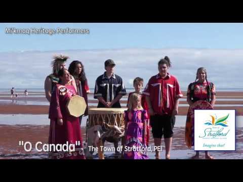 Town of Stratford 'O Canada' submission by Mi'kmaq Heritage Actors (2020)