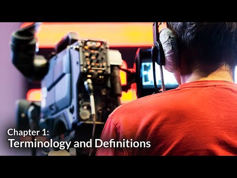 Terminology and Definitions Basics of Camera Operations Chapter 1
