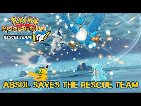 Absol Saves and Joins the Rescue Team - Pokemon Mystery Dungeon: Rescue Team DX