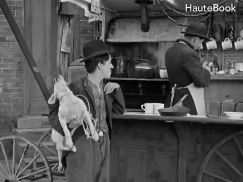 Charlie Chaplin - stealing breads funny🤣