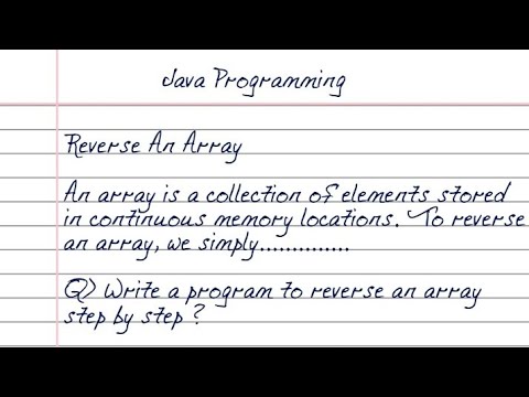 How To Reverse Array In Java Dev Domain