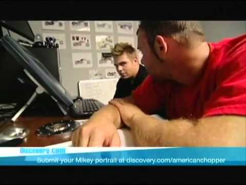 American Chopper - Jason Pohl goes ballistic at his computer