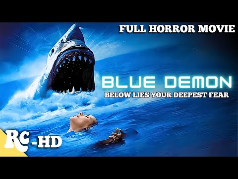 Blue Demon | Full Classic Horror Movie | Free Jaws Movie | HD Movie | Retro Central