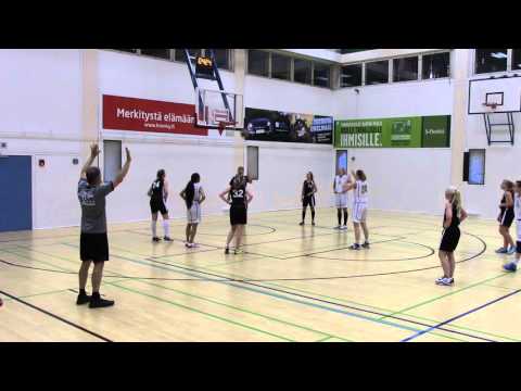 BTSM karsinnan 2. kierroksen ottelusta Helmi Basket - Forssa Basket 3.10.2015