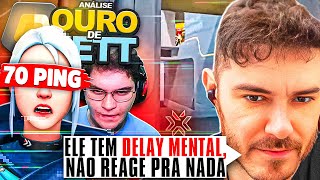 Analisei uma JETT com DELAY MENTAL no OURO 1 - f0rsaken análises