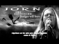 Jørn Lande - Bridges will burn (Subtitulos Español)