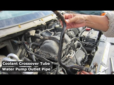99-03 Ford Windstar Coolant Crossover Tube Water Pump Outlet Pipe