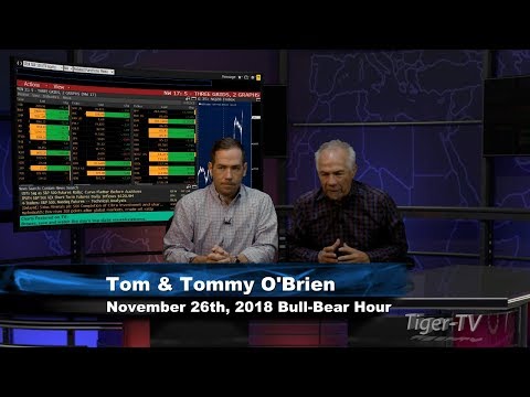 November 26th Bull-Bear Trading Hour on TFNN - 2018