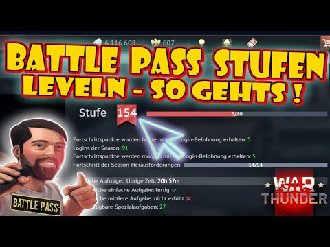 War Thunder Battle Pass Leveling Fast - How to Level Up the Battle Pass Fast! 2023