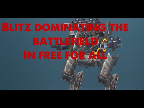 War Robots Ardent Blitz destroying free for all. Champion league gameplay
