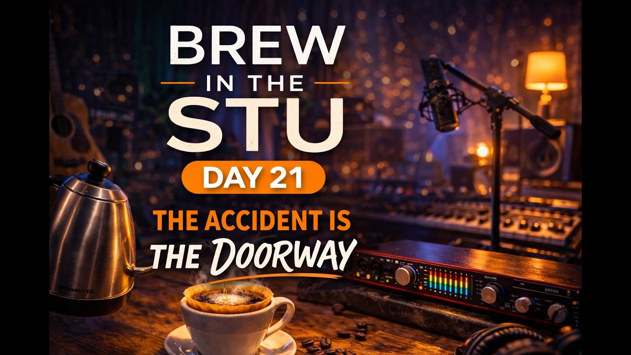 The Accident Is the Doorway | Why Mistakes Can Make Music Better | Brew in the Stu #21