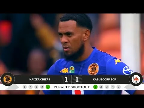 KAIZER CHIEFS VS KABUSCORP PENALTY SHOOTOUT HIGHLIGHTS CAF CONFEDERATION