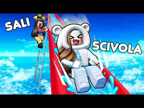 Scivola dal punto più alto possibile per vincere su Roblox!