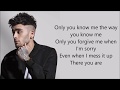 ZAYN There You Are Lyrics