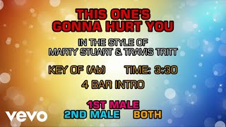 Marty Stuart - This One&#39;s Gonna Hurt You (Karaoke)