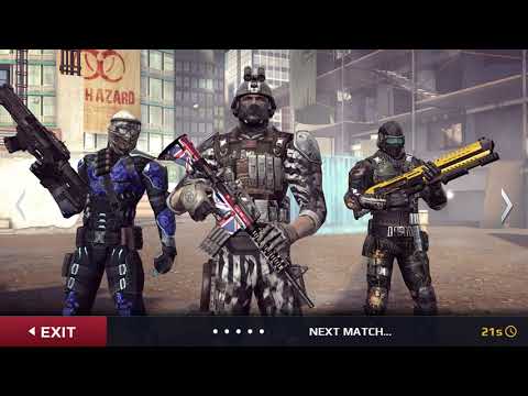 Modern Combat 5 First Armor and first Weapon, isn't that too bold?😅(Assembly and core at the end)