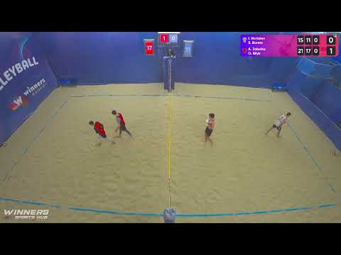 08:10 I. Horiaiev / S. Borets - A. Zabuha / O. Bilyk 17.03.2023 | Winners Beach Volleyball