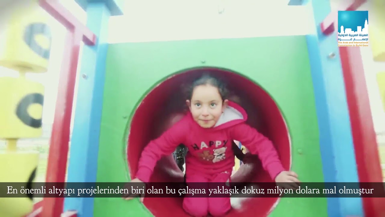 فيلم إنجازات مشاريع الهيئة العربية الدولية لإعمار غزة 2018 | Turkish
