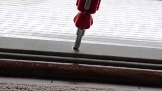 Sego Minute Maintenance - Adjusting Door Threshold