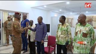 IPN Farafina : le Président du Faso, Ibrahim Traoré reçoit Me Apollinaire Kyelem de Tambèla