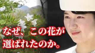 愛子さまのお印ゴヨウツツジ　2001年に込められた思いとは