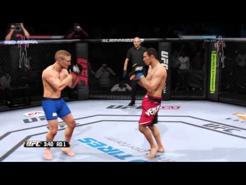 EA SPORTS UFC ONLINE TJ DILLASHAW VS JOSE ALDO