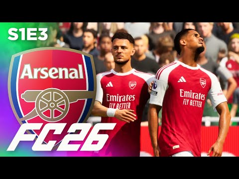 My first HUGE mistake! | FC 26 Arsenal Career Mode S1E3