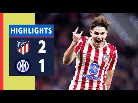 Alectico Madrid vs Inter de Milán (2-1): Resumen exclusivo