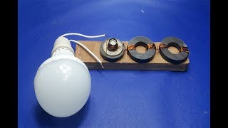 Free Energy Light Bulbs  Using Magnet