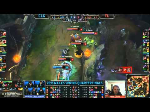 NA LCS Playoffs VOD Review: CLG vs TL Game 1