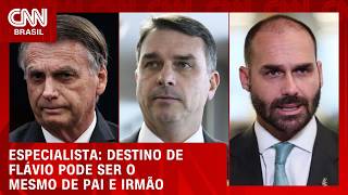 Vídeo: Destino de Flávio após fuga e carta pode ser a inelegibilidade, diz especialista | WW
