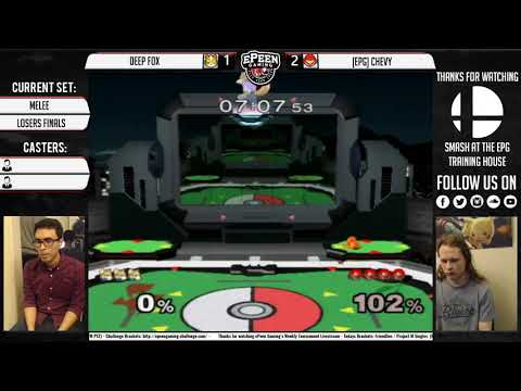Smash @ TTH - Deep Fox (Fox) Vs. [ePG] Chevy (Samus) - Melee (Losers Finals)