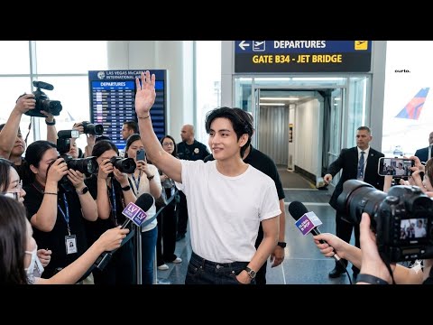 See You, America! BTS's Taehyung Is Flying to Korea for His Next Project!?