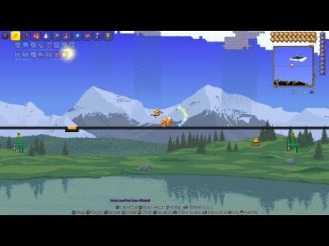 Terraria 1.4 Master Mode Moonlord Solo Melee Build